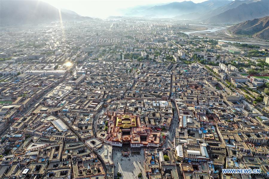 (InTibet)CHINA-TIBET-LHASA-AERIAL VIEW (CN)