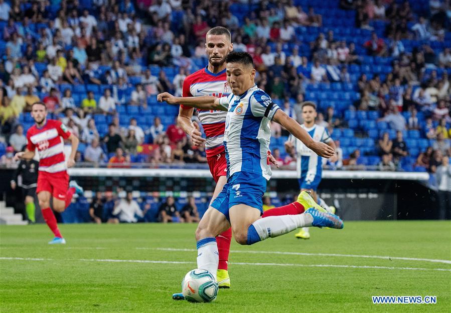 (SP)SPAIN-BARCELONA-SOCCER-SPANISH LEAGUE-ESPANYOL VS GRANADA