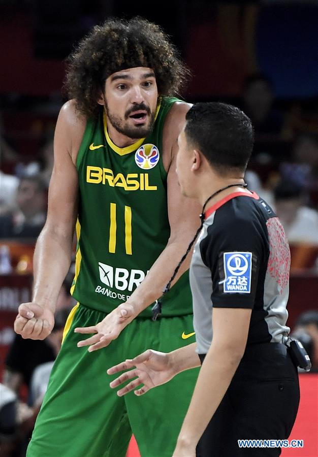 (SP)CHINA-SHENZHEN-BASKETBALL-FIBA WORLD CUP-GROUP K-USA VS BRAZIL(CN)