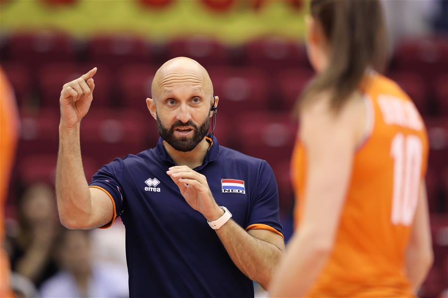 (SP)JAPAN-HAMAMATSU-VOLLEYBALL-WOMEN'S WORLD CUP-ARGENTINA VS NETHERLANDS