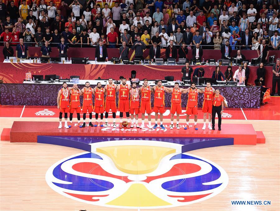 (SP)CHINA-BEIJING-BASKETBALL-FIBA WORLD CUP-ESP VS ARG (CN)