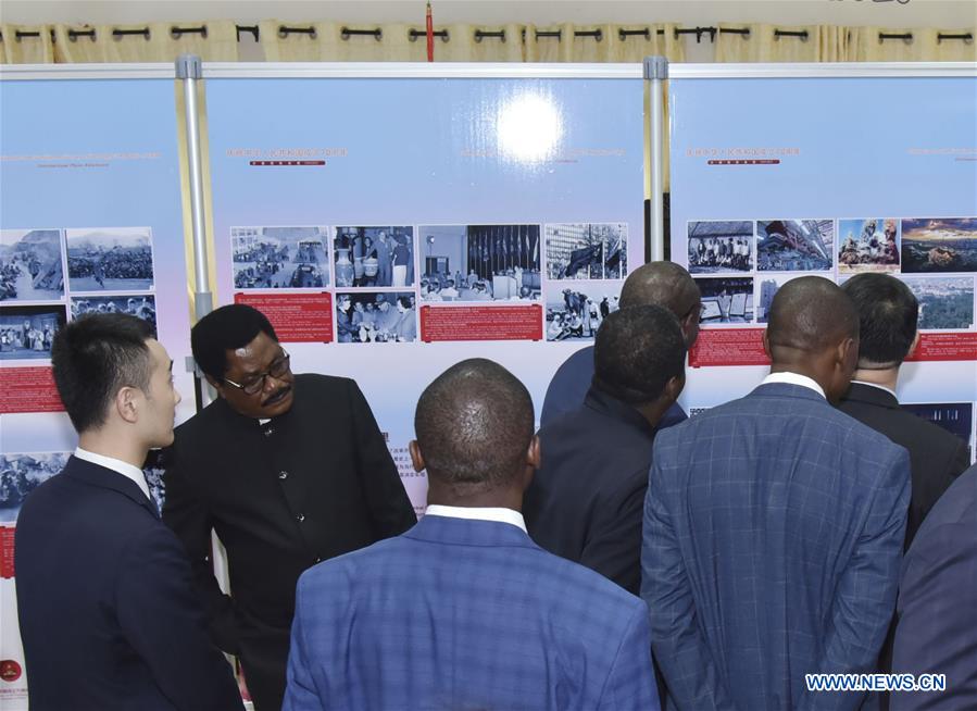 CAMEROON-YAOUNDE-PHOTO EXHIBITION-70TH ANNIVERSARY OF PRC'S FOUNDING-CELEBRATION 