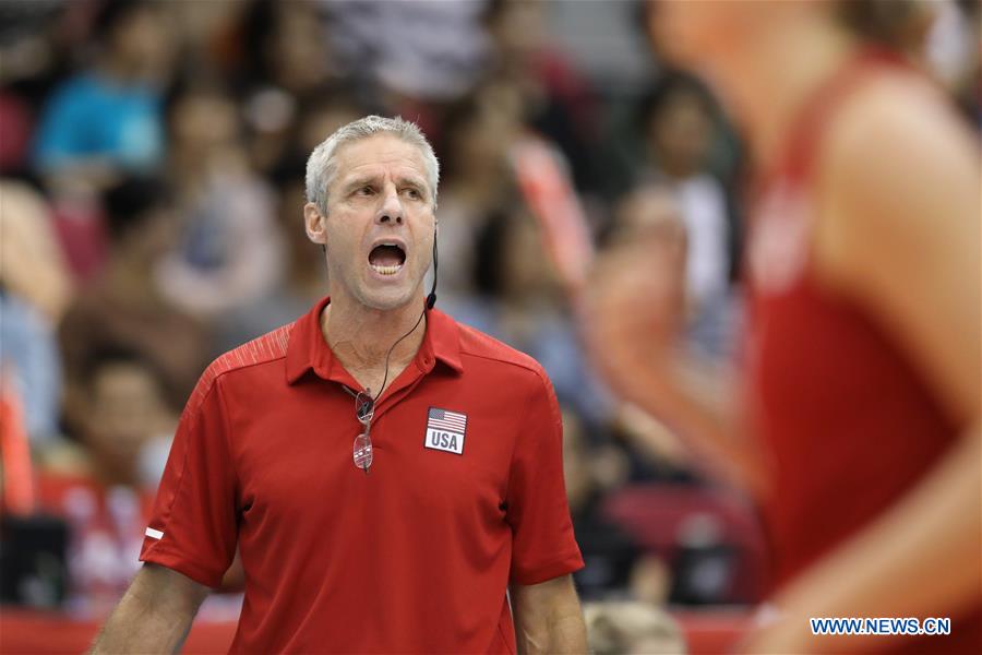 (SP)JAPAN-HAMAMATSU-VOLLEYBALL-WOMEN'S WORLD CUP-USA VS NETHERLANDS