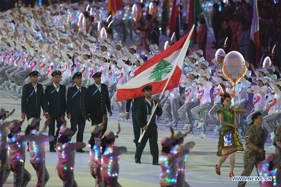 (SP)CHINA-WUHAN-7TH MILITARY WORLD GAMES-OPENING CEREMONY