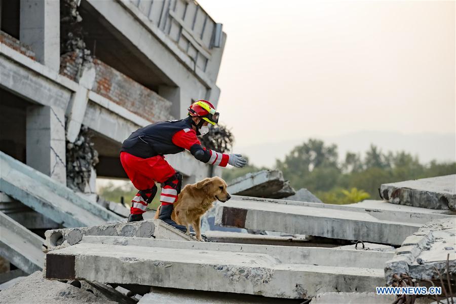 CHINA-BEIJING-USAR TEAMS-OBTAINING UN CERTIFICATION (CN)