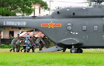 "Peace Train-2019" China-Laos joint rescue exercise held in Vientiane