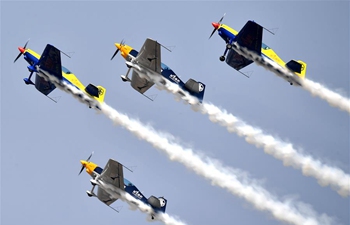 11th Air Sports Culture and Tourism Festival kicks off in China's Henan