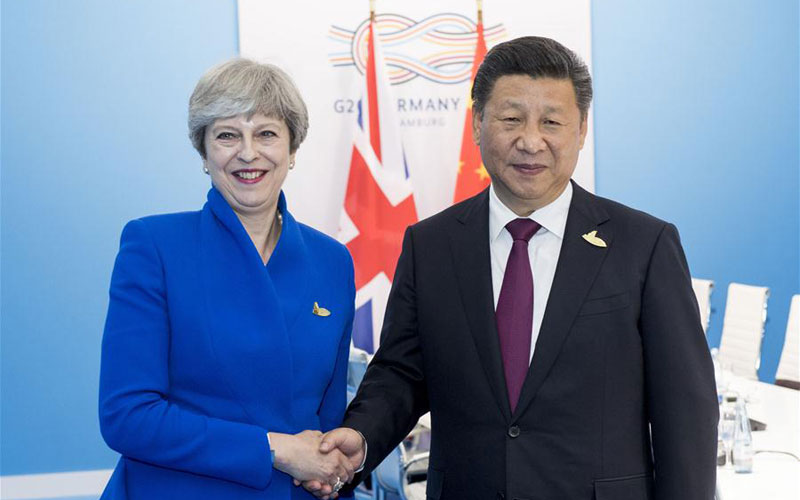 Chinese president eyes more stable, rapid development of ties with 
Britain