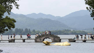 In pics: Scenery of West Lake in E China's Zhejiang