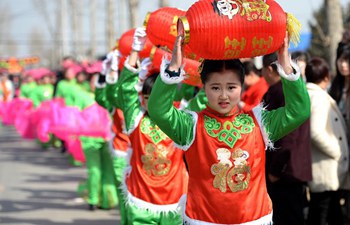 Shaanxi: Folk ritual parade held to pay tribute to God Chenghuang