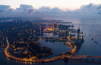 Morning scenery in Macao, south China