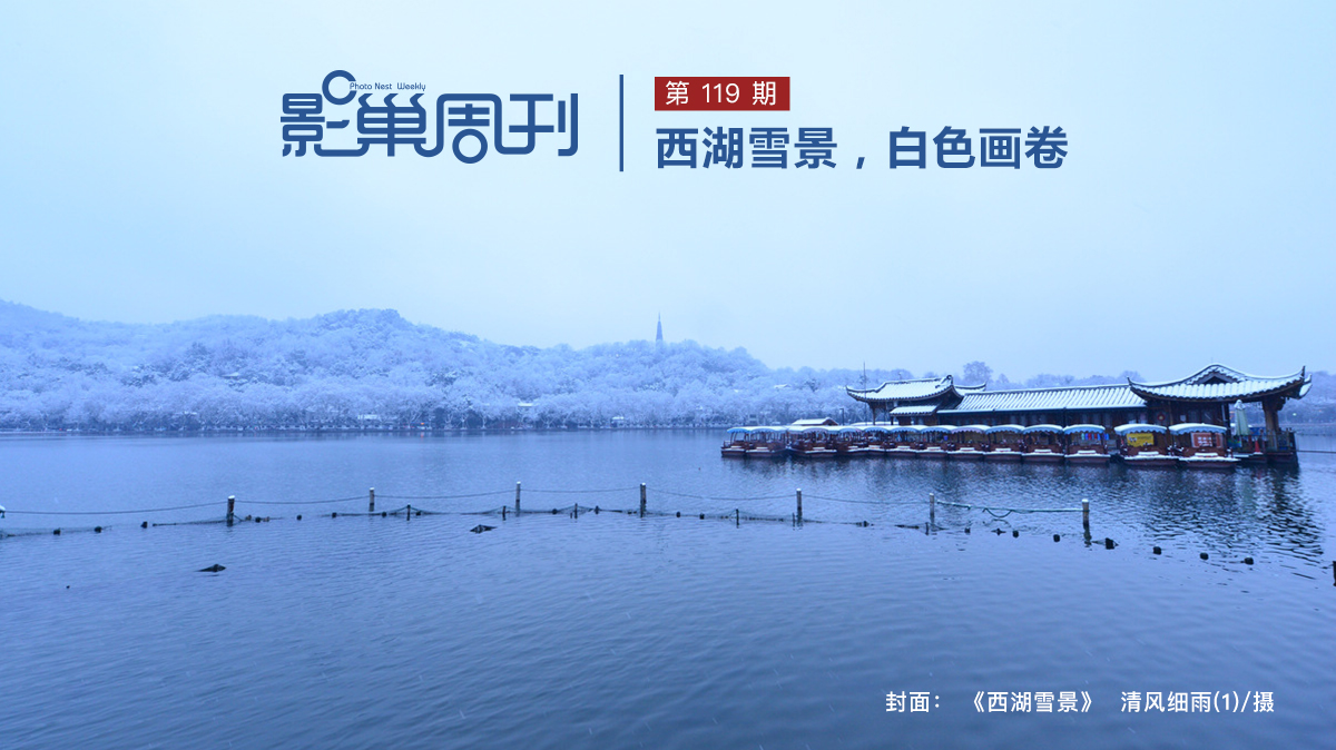 【影巢周刊】西湖雪景，白色畫卷