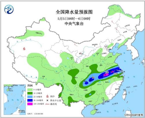 氣象臺發(fā)布暴雨藍色預警：長江中下游地區(qū)暴雨襲城