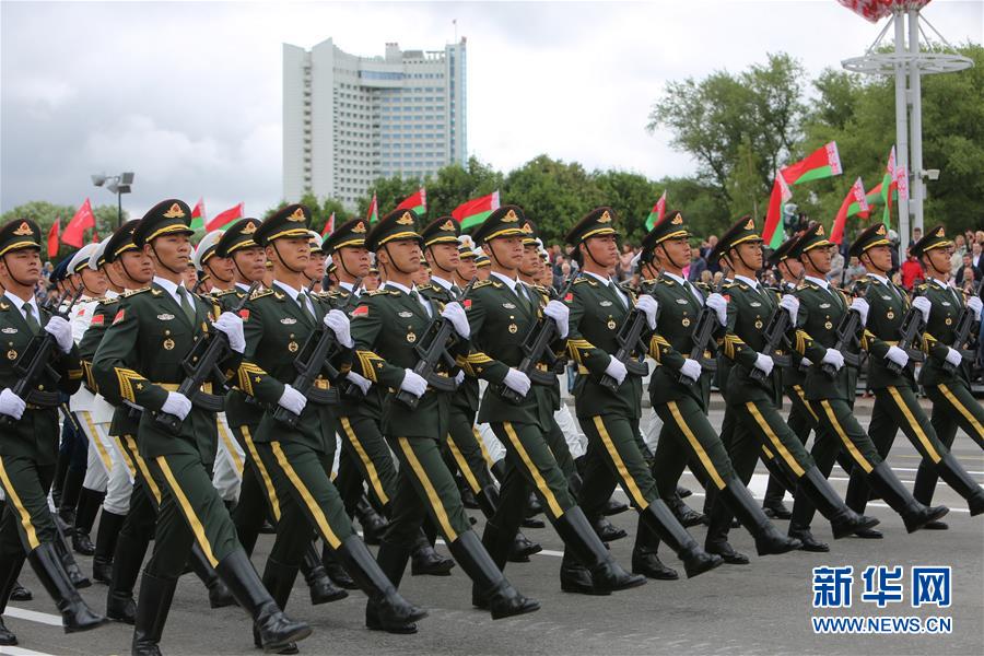 （國(guó)際）（2）白俄羅斯舉行獨(dú)立日閱兵式　解放軍儀仗隊(duì)首次應(yīng)邀參加